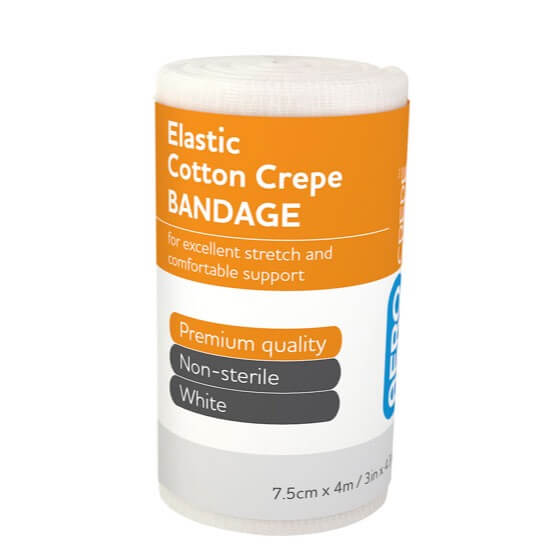 Elastic Cotton Crepe Bandage 7.5cm – Buy First Aid Kits & Supplies ...