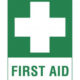 First Aid Polyprop Sign 450mm x 600mm