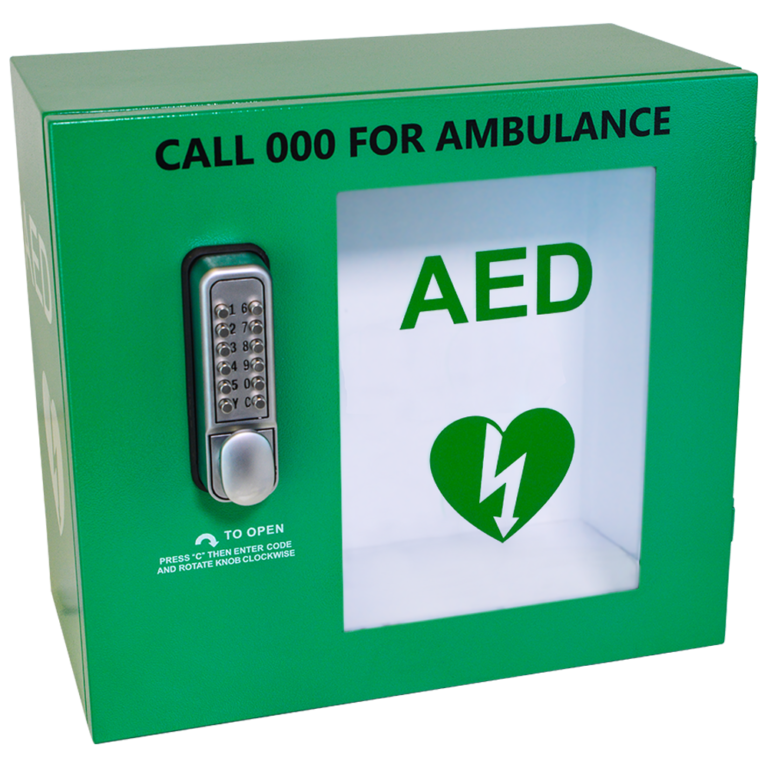 Cardiact Alarmed Outdoor Aed Cabinet With Lock 48 X 47 X 31cm Buy First Aid Kits And Supplies